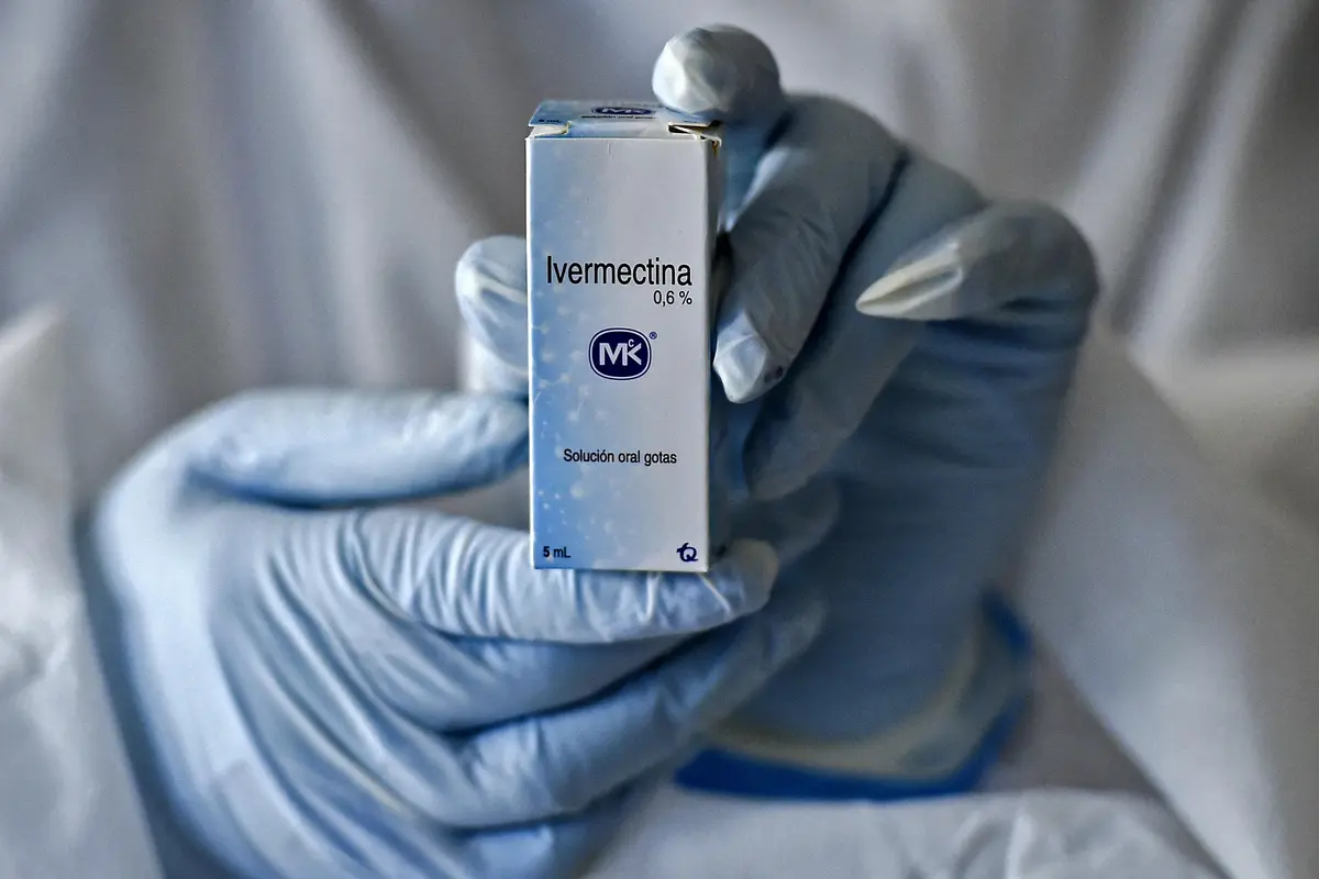 Obat Ivermectin. Foto: AFP