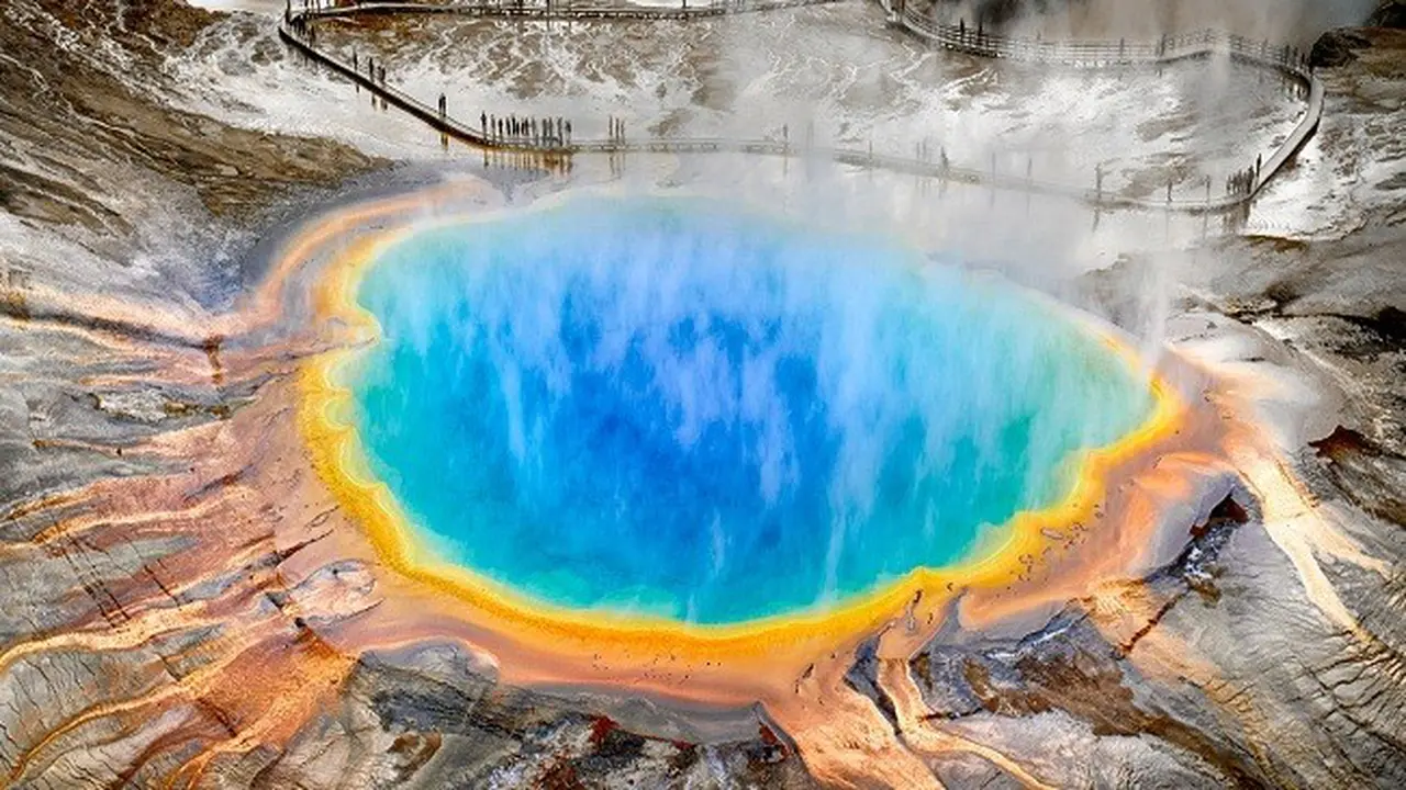 Grand Prismatic Spring, Yellowstone Nastional Park
