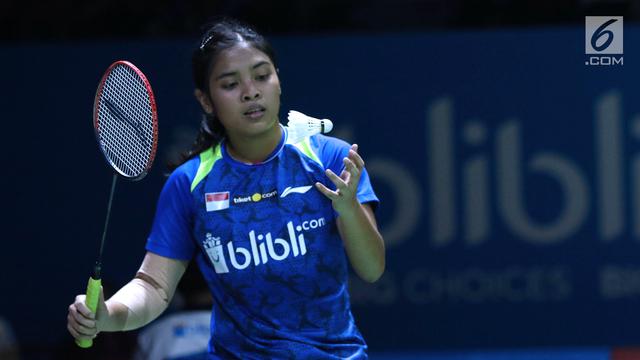 Gregoria Mariska Tunjung Kandas di 16 Besar