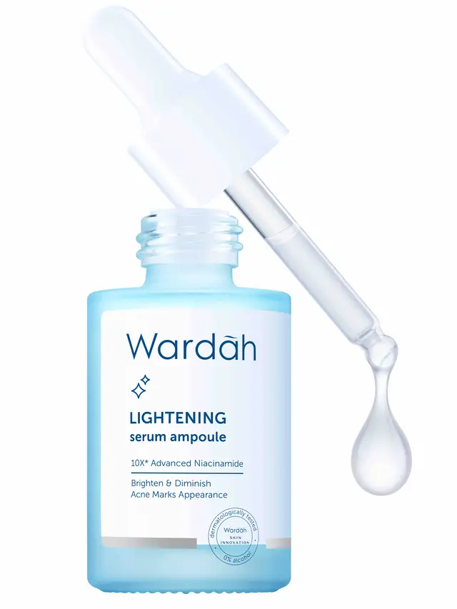 Lightening serum ampoule Wardah mengandung niacinamide/dok. Wardah