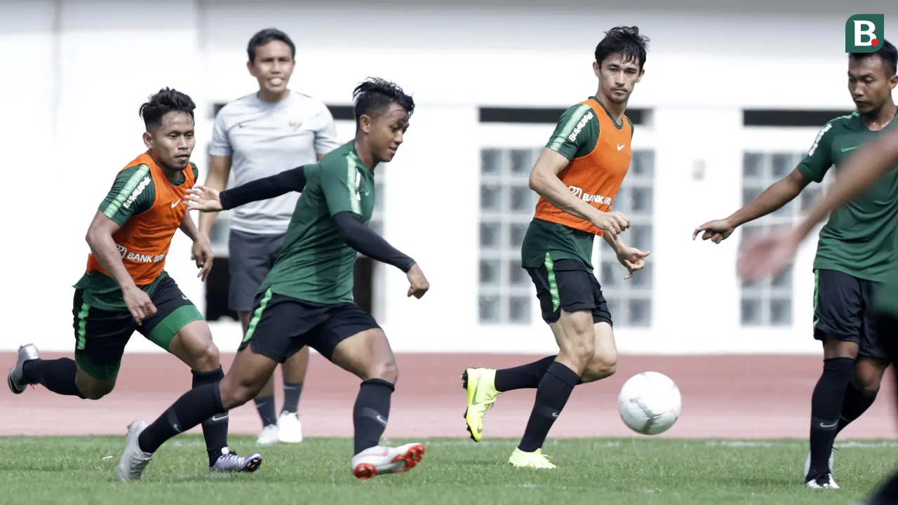 Piala AFF 2018 : Latihan Timnas Indonesia