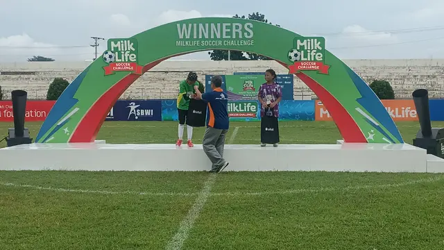 Kampiun MilkLife Soccer Challenge - Semarang 2025. (Foto: Liputan6.com/Felek Wahyu)