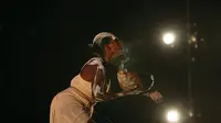 Tarian Aborigin dalam pembukaan KTT G-20 di Brisbane, Australia. (Twitter.com/G20Australia)