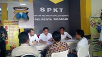 Sebelumnya, RS Siti Khodijah yang dituding menyuntik pasien meninggal menyebut video yang beredar adalah hoaks. (Liputan6.com/Dian Kurniawan)