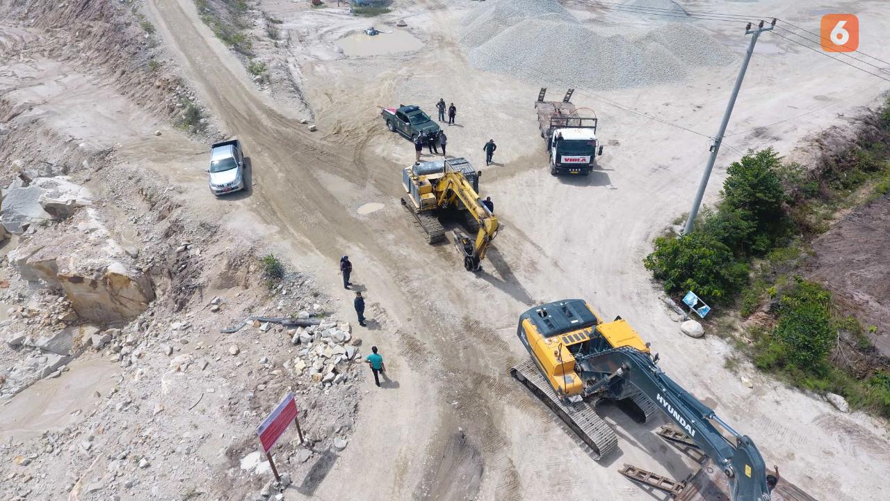 Tambang Andesit Ilegal