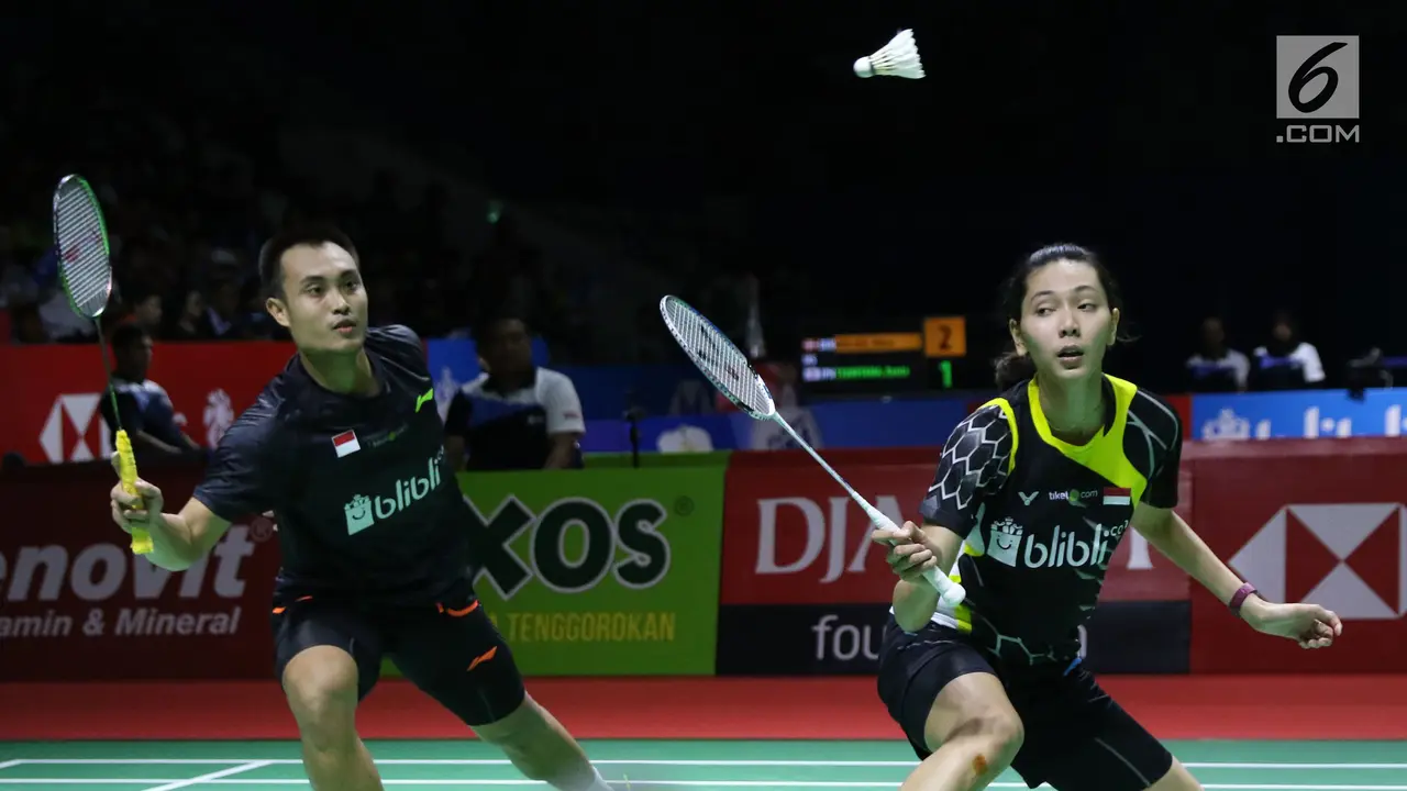 Hafiz / Gloria Melaju ke Semi Final Indonesia Open 2018