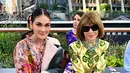 Luna Maya tampak menawan dalam balutan gaun keluaran Coach dengan detail sangat colourful. (Liputan6.com/IG/@lunamaya)
