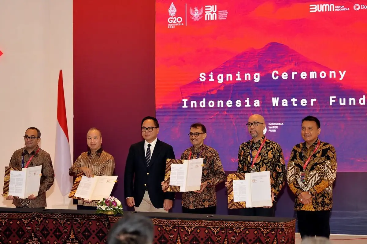 Indonesia Water Fund, sebuah inisiatif untuk penyediaan akses air bersih akan langsung menggarap sekitar 31 proyek