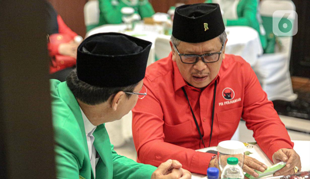 Pertemuan hari ini akan membahas detail pemenangan bakal calon presiden Ganjar Pranowo dan juga pemanasan mesin partai di akar rumput. (Liputan6.com/Faizal Fanani)