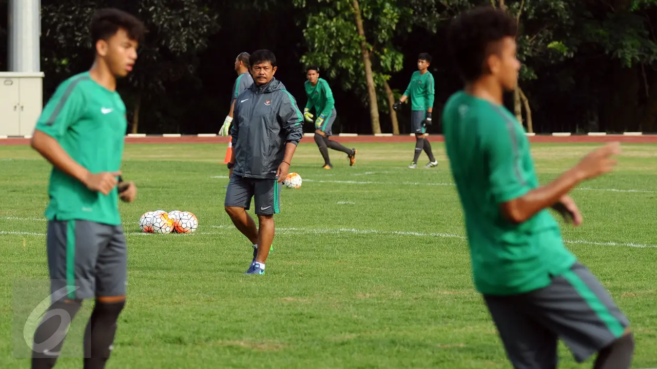 Pelatih Timnas Indonesia Indra Sjafri