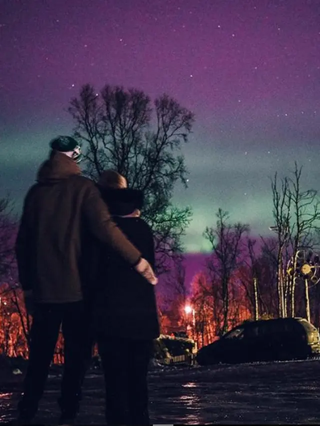Menikmati Aurora Borealis