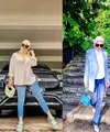 Mulai dari Irish Bella hingga Syahrini, berikut inspirasi baju simple hijab dengan celana jeans yang bisa dijadikan inspirasi. (Instagram).