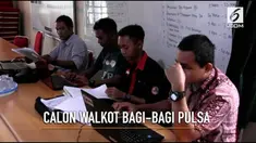 Calon Wali Kota Pangkalpinang dilaporkan ke polisi karena diduga melakukan politik uang.
