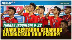 Menpora Erick Thohir memastikan Timnas Indonesia U-22 tidak dibebani target meraih emas di SEA Games 2025 Thailand. Setelah diskusi dengan PSSI, skuad Indra Sjafri hanya ditargetkan meraih medali perak, meski datang sebagai juara bertahan dari SEA Ga...
