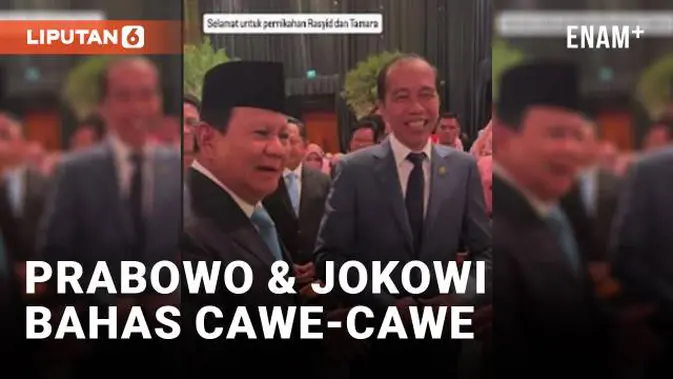 Canda Tawa Prabowo dan Jokowi: Bahas 'Cawe-cawe' yang Bikin Ngakak