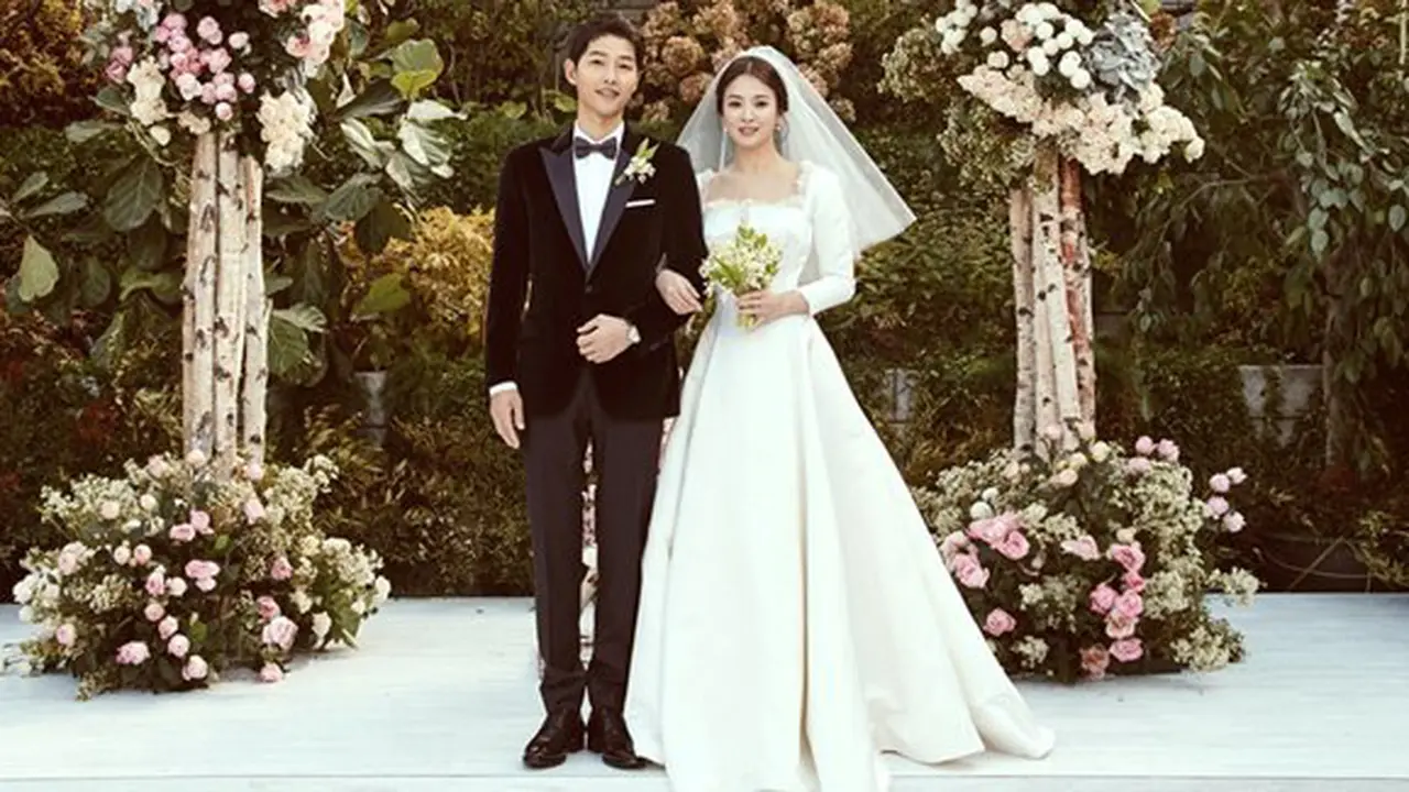 Buket bunga Song Hye Kyo memang istimewa./Copyright koreaboo.com
