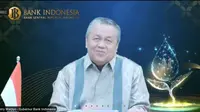 Gubernur Bank Indonesia Perry Warjiyo optimistis ekonomi Indonesia tumbuh positif pada 2022.