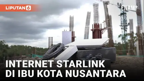 VIDEO: Menjajal Layanan Internet Cepat Starlink di Ibu Kota Nusantara