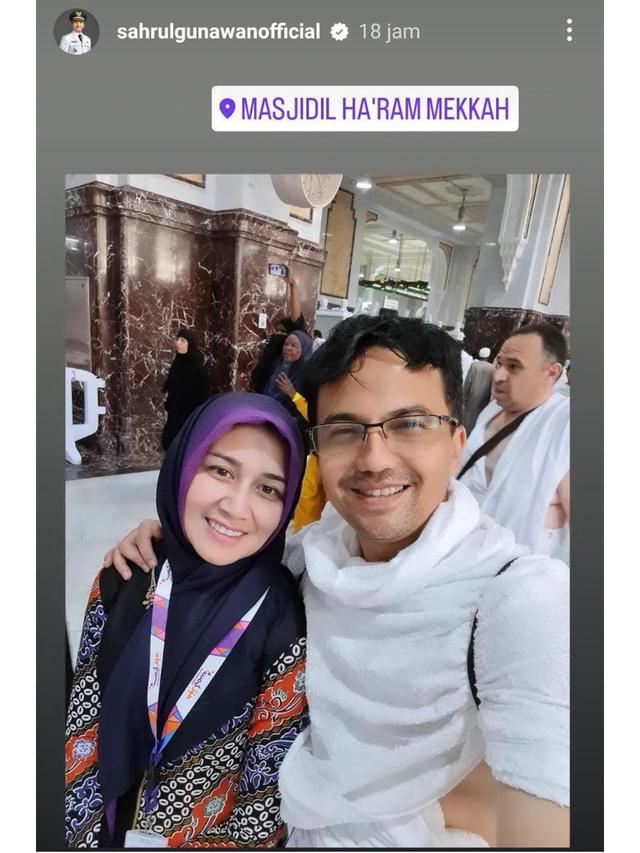 6 Artis Tanah Air Tunaikan Ibadah Haji 2023, Sahrul Gunawan Bareng Dine Mutiara