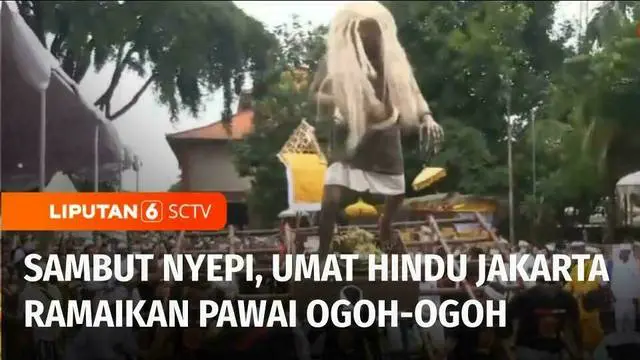 Umat Hindu di Ibu Kota juga menyambut meriah Hari Suci Nyepi dengan menggelar Pawai Ogoh-Ogoh, mulai dari anak-anak hingga dewasa mengikuti tradisi ogoh-ogoh sebelum menuju keheningan.