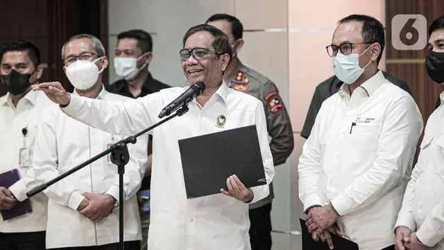 Menko Polhukam Bersama Wakil Ketua KPK Jelaskan Kondisi Papua Pasca Lukas Enembe Jadi Tersangka Korupsi