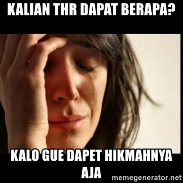 8 Potret Kocak Meme THR Lebaran 2022, Bikin Geleng Kepala