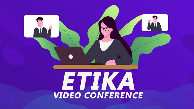 Berikut beberapa etika saat video conference yang bisa dilakukan.