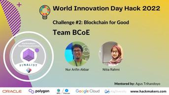 Selamat! Digital Talent BRI Torehkan Prestasi di UN World Innovation Day Hack 2022