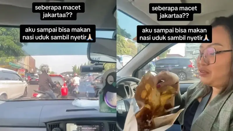 Nasi Uduk Jadi Cara Baru Mengukur Tingkat Kemacetan di Jakarta