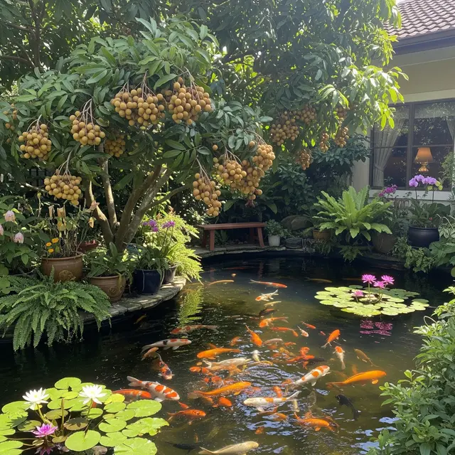Pohon Buah untuk Pinggir Kolam Ikan di Rumah