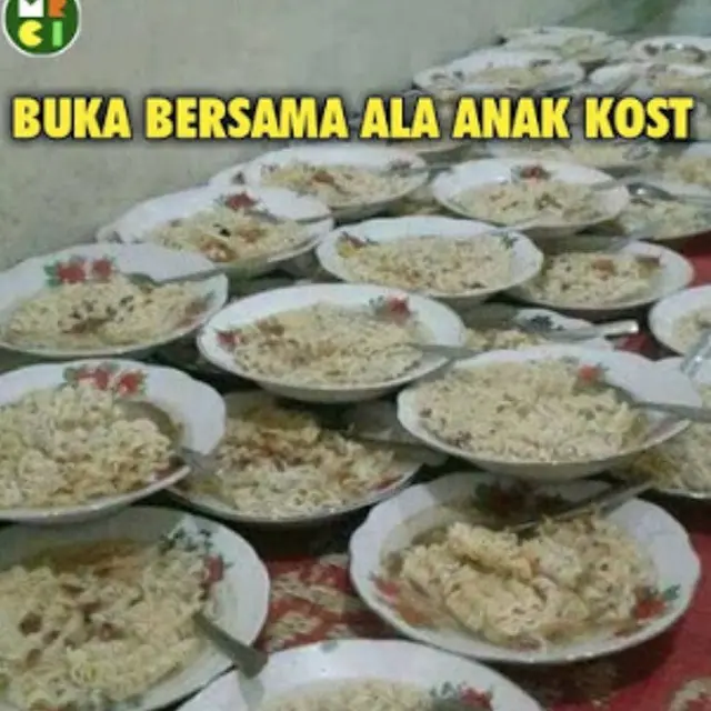 meme puasa ala anak kost