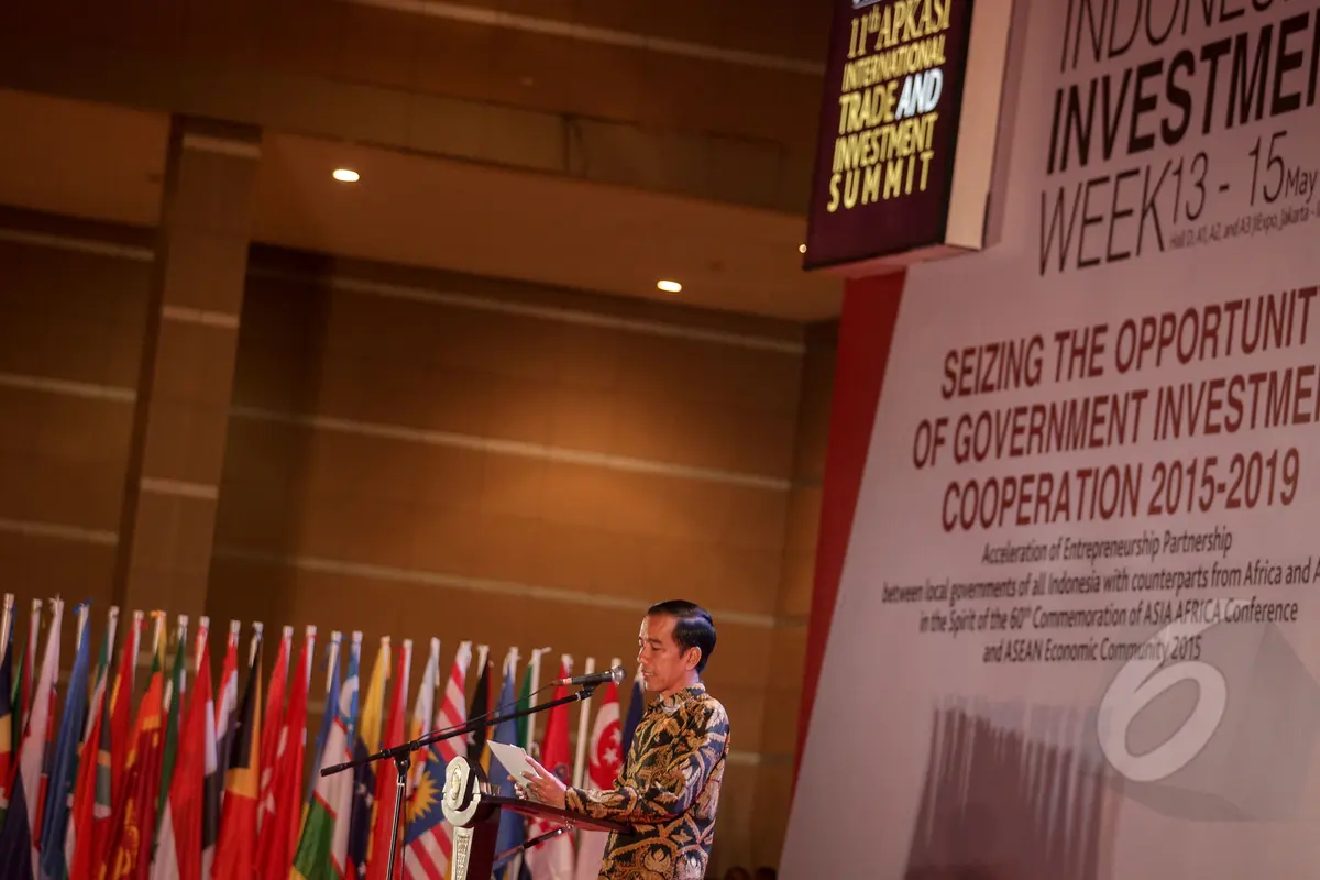 Presiden Jokowi Buka International Trade and Investment Summit 2015