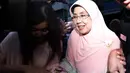 Jelang pernikahan keduanya dengan Ajip Rosidi, Nani Wijaya mengungkapkan perasaannya. Meski bukan pernikahan pertama, ia mengaku deg-degan saat menikah kembali dengan teman mendiang suaminya, Misbach Yusa Biran. (Deki Prayoga/Bintang.com)