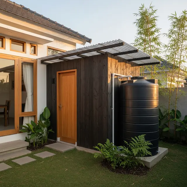 9 Desain Tempat Toren Air di Rumah Minimalis, Estetika dan Fungsional