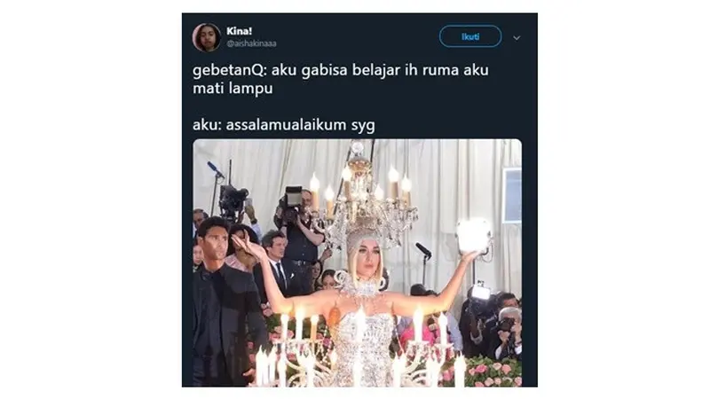 Guyonan Warganet Terkait Busana Seleb Dunia di Met Gala 2019