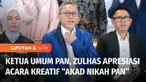 Ketua Umum PAN Zulkifli Hasan mengapresiasi acara kreatif  'Akad Nikah PAN' yang diinisiasi oleh Blue Squad.