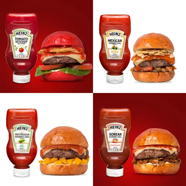 Menu Burger Nikmat Menggunakan Saus Heinz/dok. Heinz