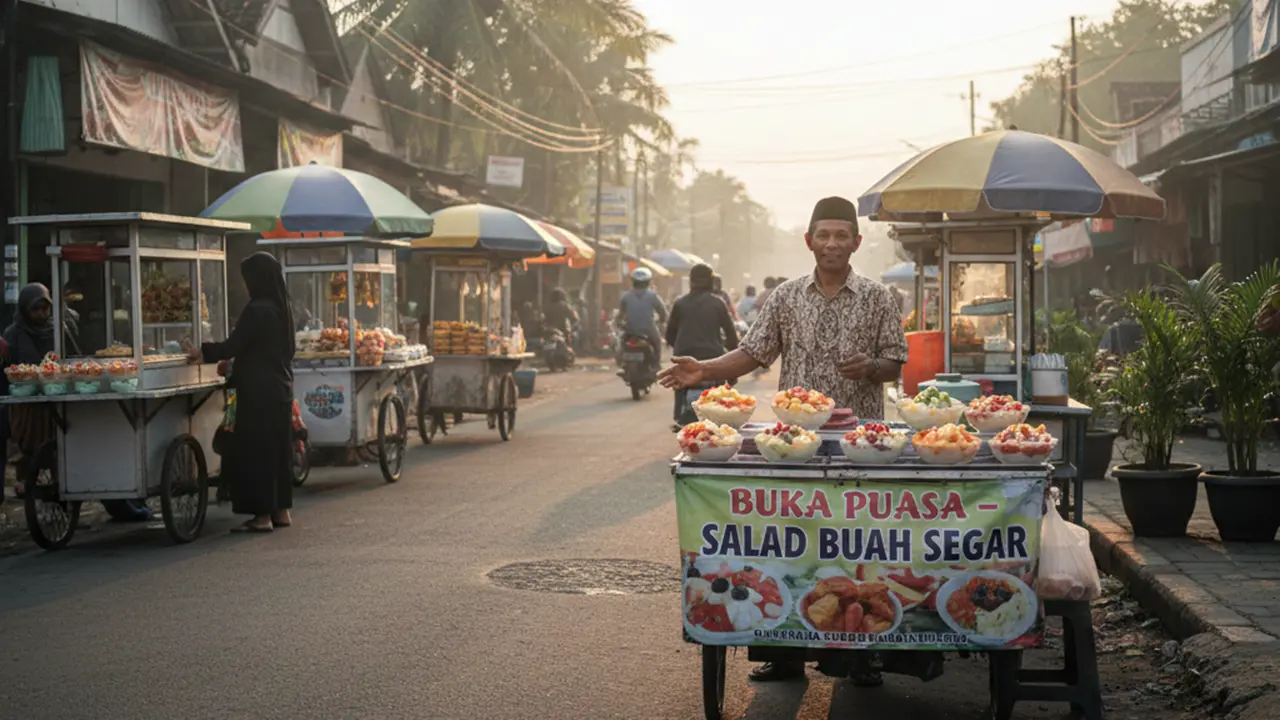 Takjil Tanpa Gula, Santan dan Minyak