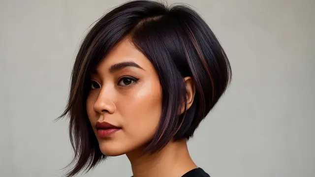 Model Rambut Bob Trap Pendek 2025/Ilustrasi gambar oleh AI