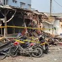 Pusat Ledakan di Pasar Cimanggis Ditemukan