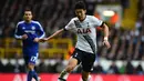Imbang 0-0 dengan Chelsea membuat Tottenham harus tertahan di peringkat lima klasemen sementara. (AFP Photo/Ben Stansall)