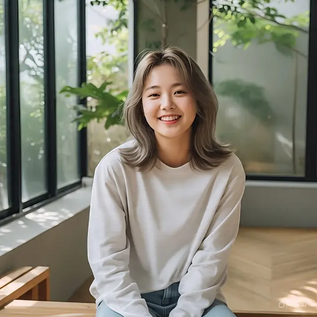 Rambut Pendek Sebahu Tanpa Poni