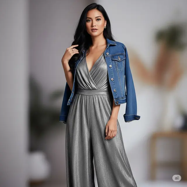 Model Baju Shimmer Terbaru 2025. Foto: Gemini