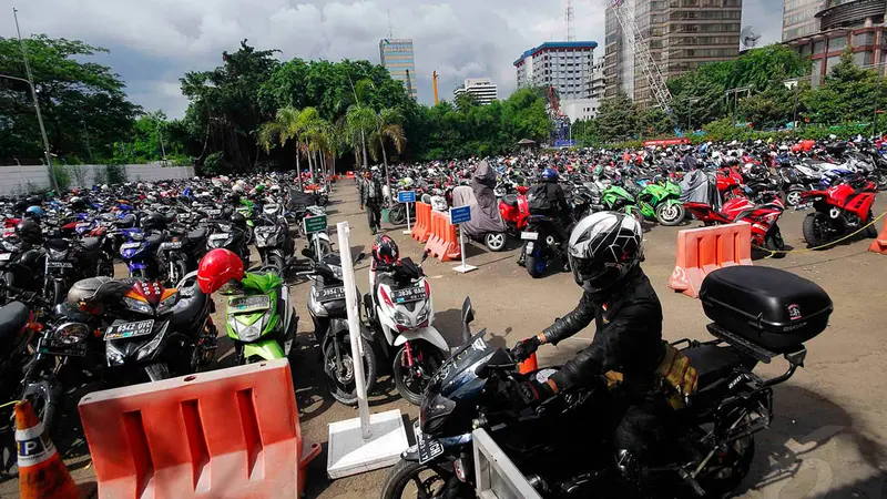  12 Lokasi Parkir di Jalur Larangan Sepeda Motor