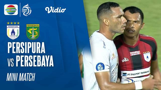 Berita video highlights pertandingan BRI Liga 1 2021/2022 antara Persebaya Surabaya melawan Persipura Jayapura yang berlangsung di Stadion Maguwoharjo, Sleman, Sabtu (16/10/2021).