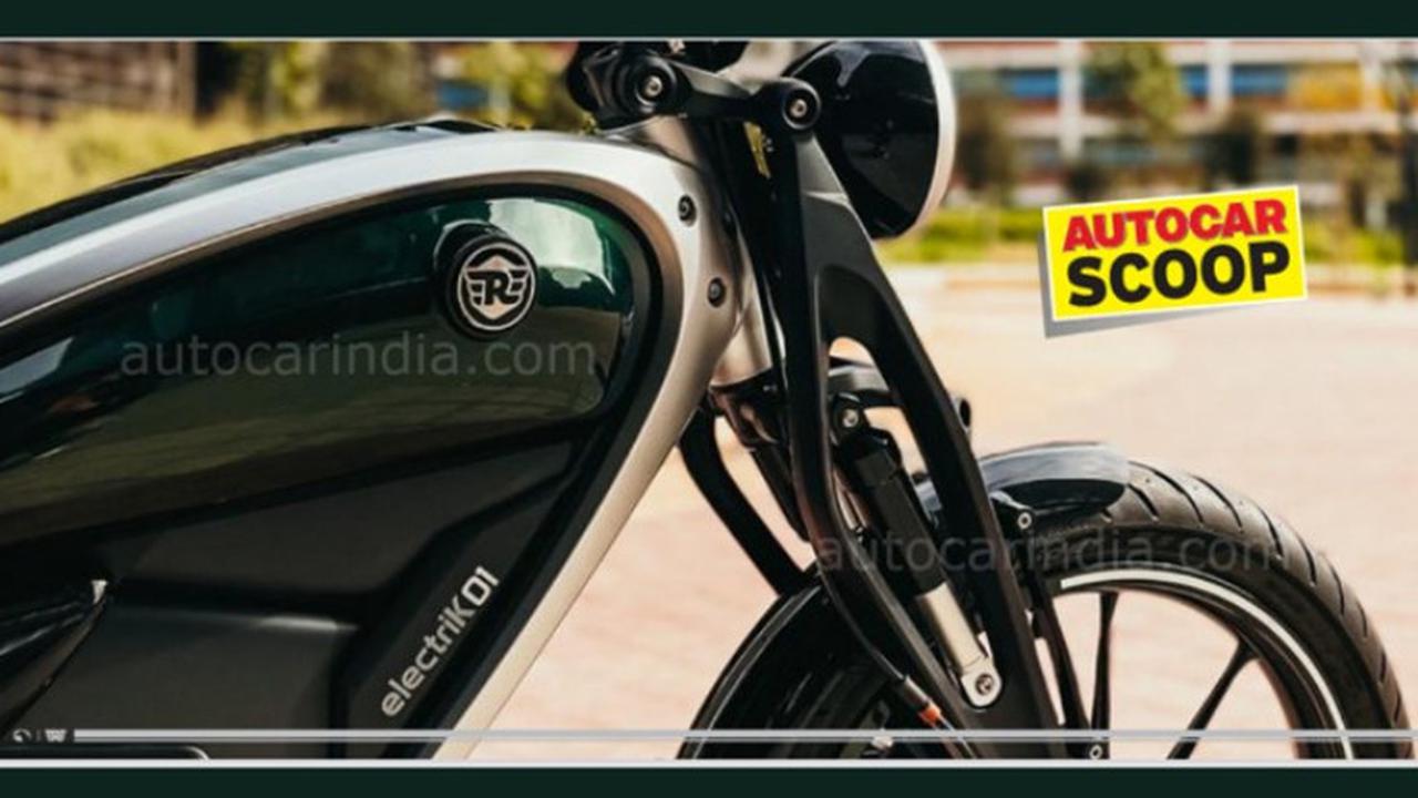 Motor listrik konsep Royal Enfield bocor di dunia maya