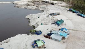 18 ribu hektar lebih lahan bekas hutan di kawasan Desa Pematang Gadung, Ketapang, Kalimantan Barat, disulap menjadi pertambangan emas ilegal. Sejak 1992, praktik ini bermula dari pembalakan liar, dilanjutkan eksploitasi emas yang merusak lingkungan