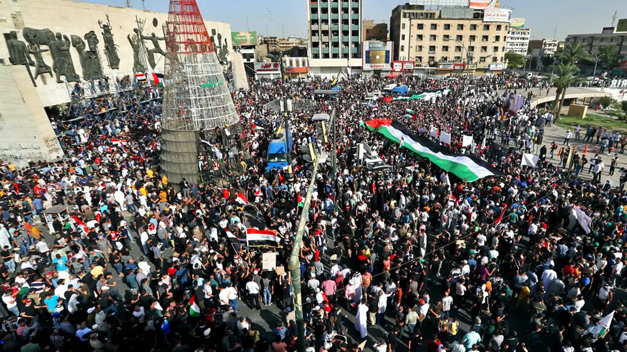 FOTO: Dukungan Warga Dunia untuk Rakyat Palestina