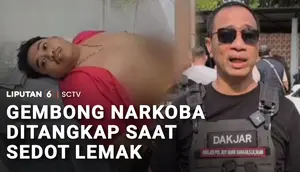 Gembong Narkoba Ditangkap saat Sedot Lemak