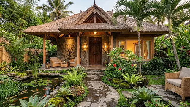 Rumah Bergaya Resort dengan Budget Terjangkau
